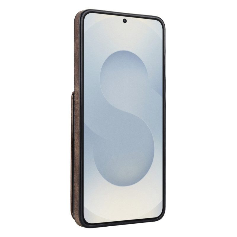 Kuori Samsung Galaxy S25 5g Edge Vetoketjullinen Lompakko Ja Rfid-teknologia