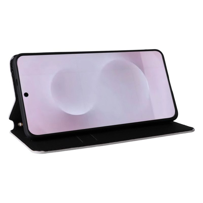 Nahkakotelo Samsung Galaxy S25 5g Edge 3d-kuutiot Suojakuori