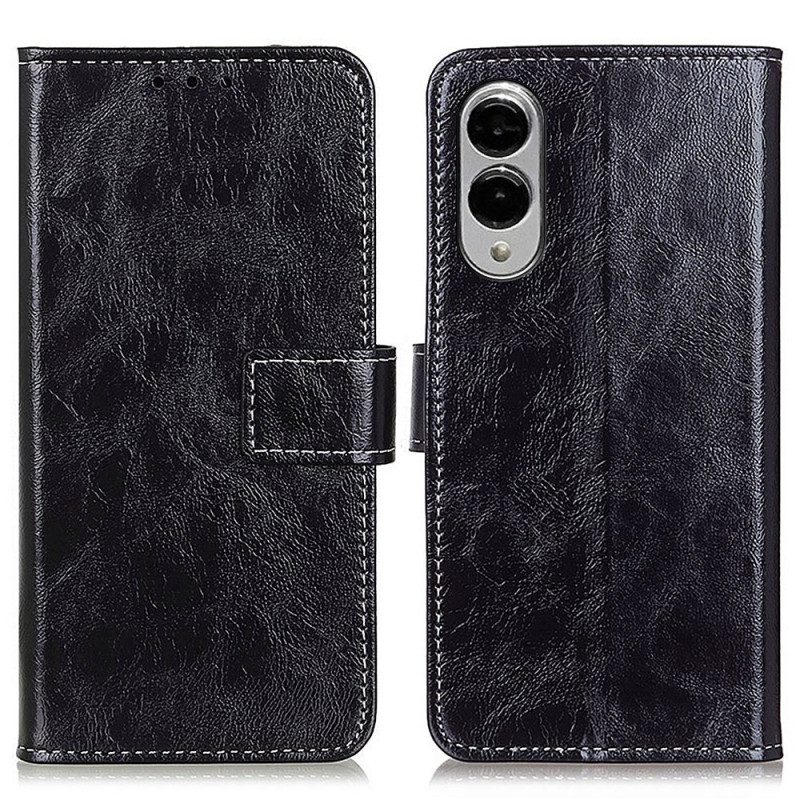 Nahkakotelo Samsung Galaxy S25 5g Edge Kiiltävä