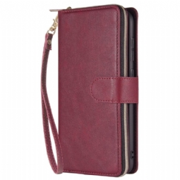 Nahkakotelo Samsung Galaxy S25 5g Edge Lompakko Ja Pussukka