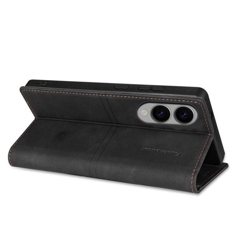 Nahkakotelo Samsung Galaxy S25 5g Edge Plus-muotoilu Suojakuori