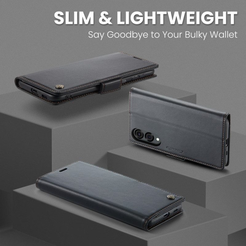 Nahkakotelo Samsung Galaxy S25 5g Edge Puhelinkuoret Caseme