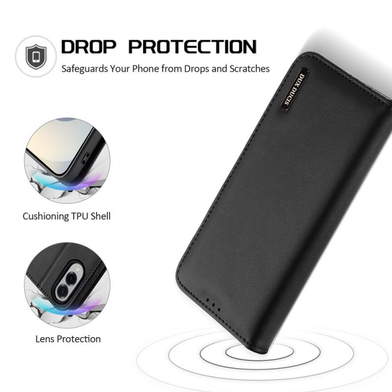 Nahkakotelo Samsung Galaxy S25 5g Edge Puhelinkuoret Hivo-sarja Dux Ducis