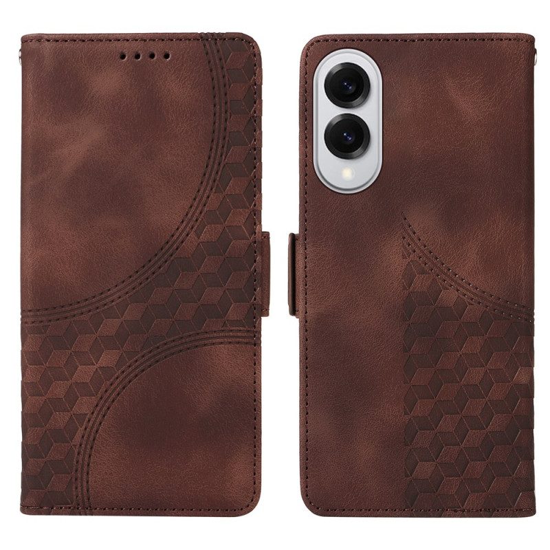 Nahkakotelo Samsung Galaxy S25 5g Edge Tähtikuvio