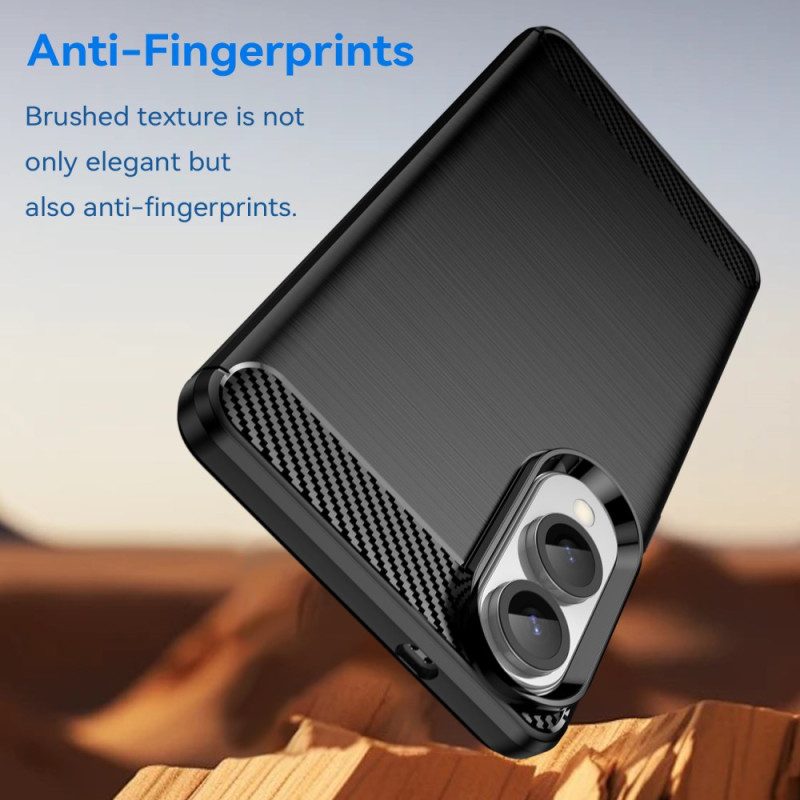 Puhelinkuoret Samsung Galaxy S25 5g Edge Harjattu Hiilikuitu