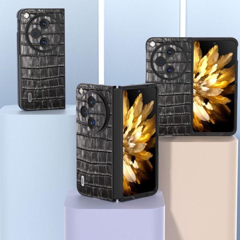 Kuori Oppo Find N3 Abeel Crocodile Skin Effect Suojakuori