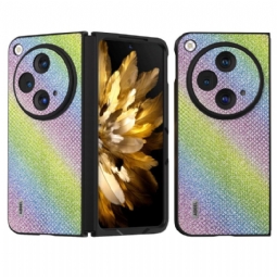 Kuori Oppo Find N3 Abeel-nahkatyyli Suojakuori