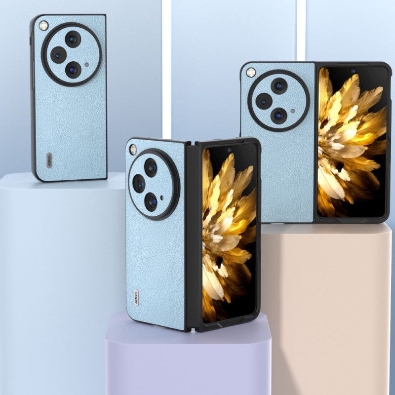 Kuori Oppo Find N3 Abeel Natural Lychee Leather