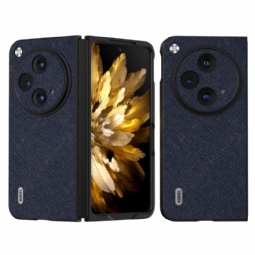 Kuori Oppo Find N3 Aito Kudottu Nahka Abeel