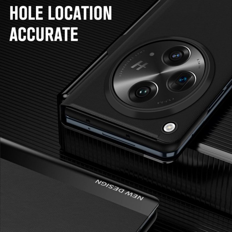 Nahkakotelo Oppo Find N3 Uusi Muotoilu Suojakuori