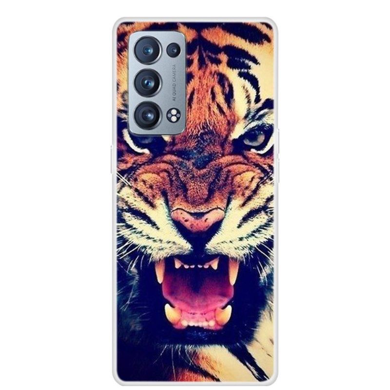 Kuori Oppo Reno 6 Pro 5G Kova Tiikeri