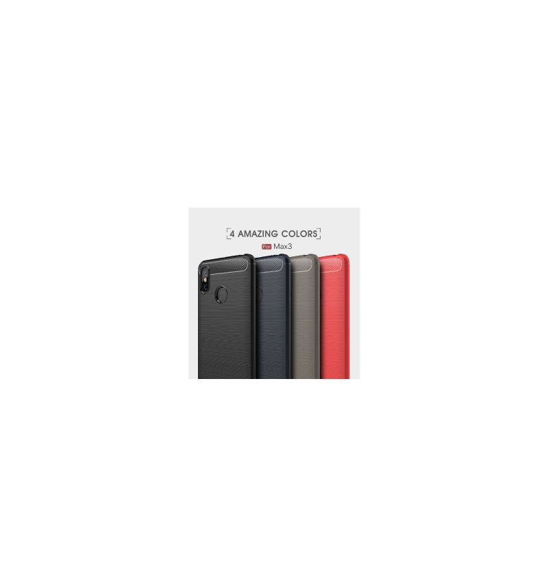 Kuori Xiaomi Mi Max 3 Harjattu Hiili