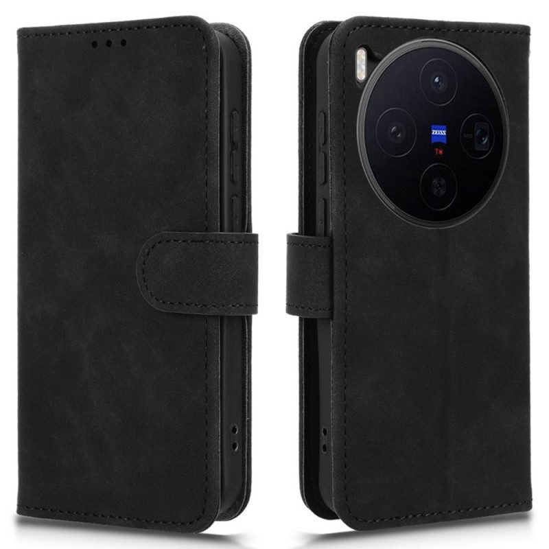 Kotelot Vivo X300 Mokkanahkaefekti