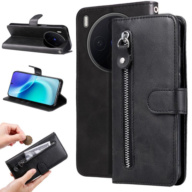 Kotelot Vivo X300 Vetoketjullinen Tasku Suojakuori