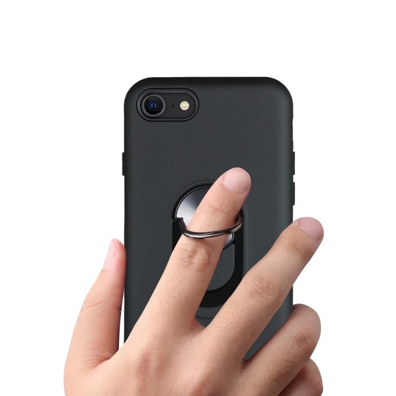 Kuori iPhone 7 / 8 / SE (2020) Mattatehoste Jossa On Tuki Takana