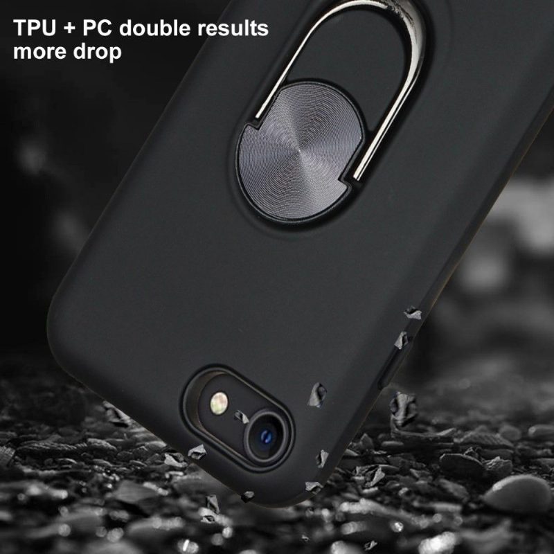 Kuori iPhone 7 / 8 / SE (2020) Mattatehoste Jossa On Tuki Takana
