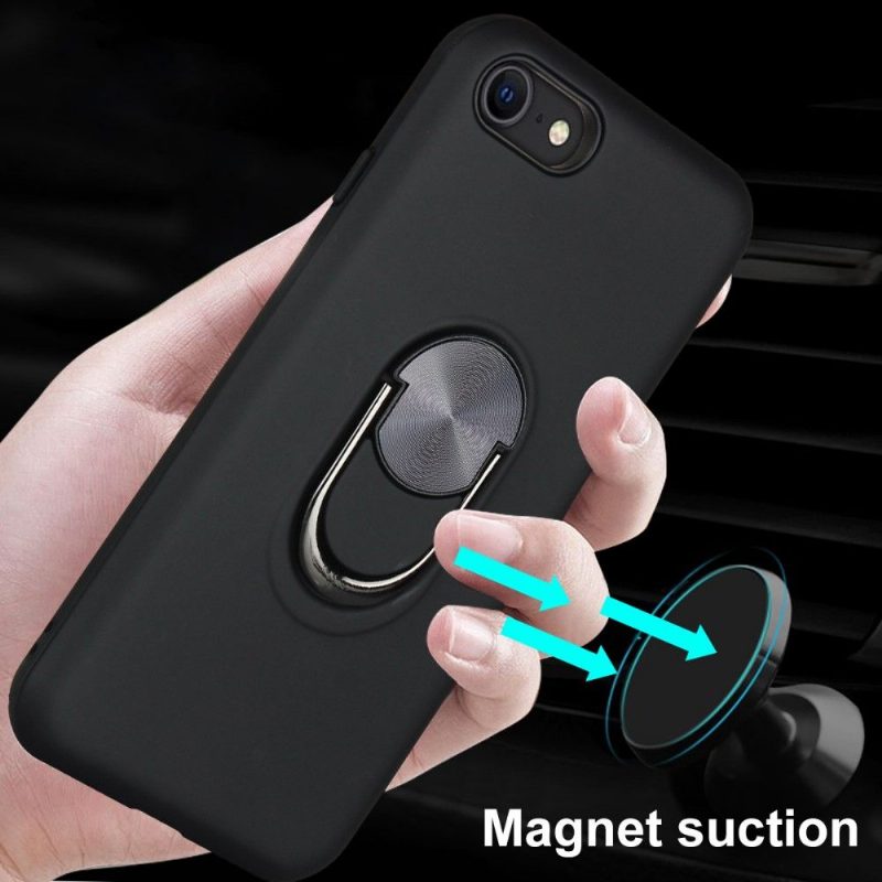 Kuori iPhone 7 / 8 / SE (2020) Mattatehoste Jossa On Tuki Takana
