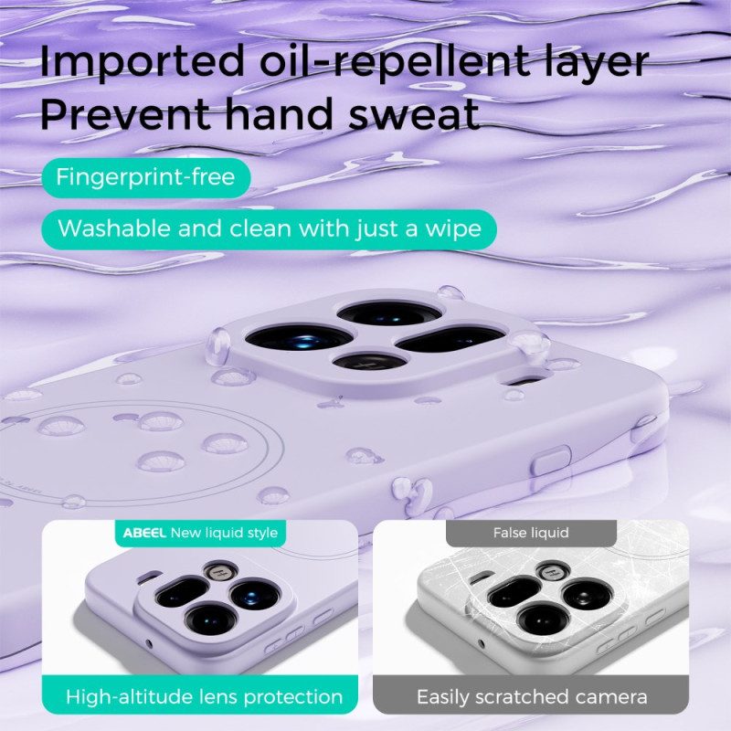 Case Oppo Find X9 Pro 5g Puhelinkuoret Magsafe-nestemäinen Silikoni Abeel