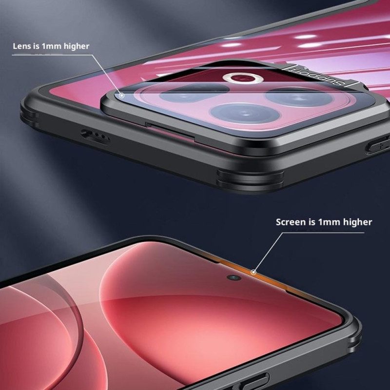 Kuori Oppo Find X9 Pro 5g Kirkas Jalustalla Ja Kamerasuojalla