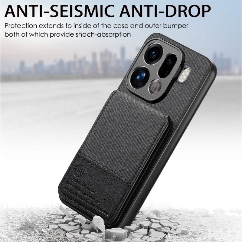 Kuori Oppo Find X9 Pro 5g Korttikotelo Ja Rfid-suoja Suojakuori