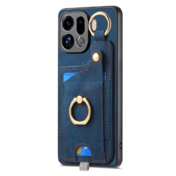 Kuori Oppo Find X9 Pro 5g Korttikotelo Ja Sormuskotelo Suojakuori