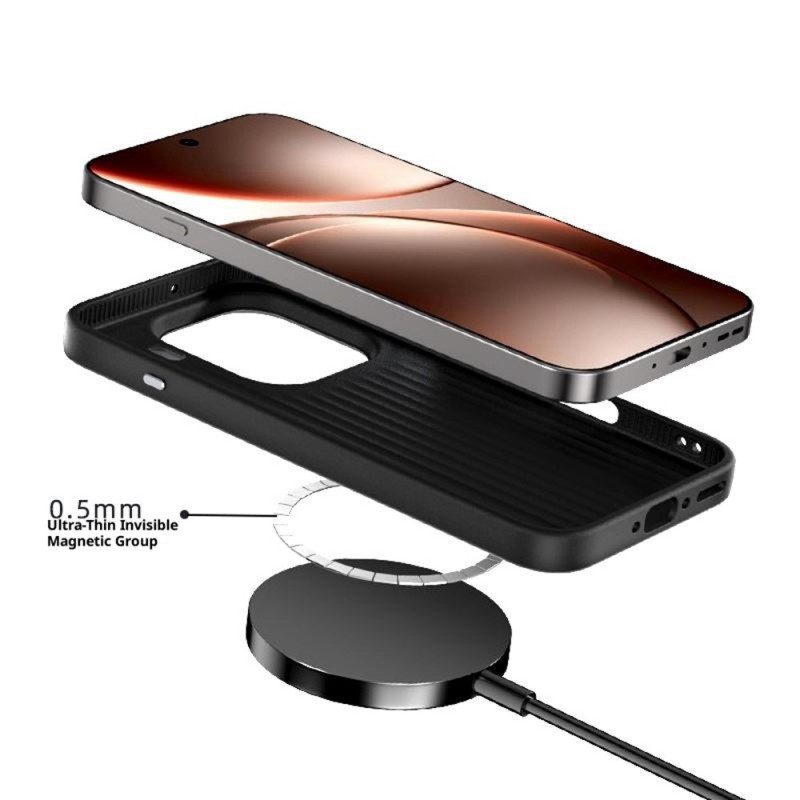 Kuori Oppo Find X9 Pro 5g Magsafe-hiilikuitutekstuuri Abeel