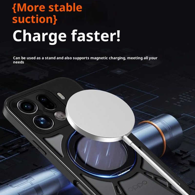 Kuori Oppo Find X9 Pro 5g Pyörivä Magneettinen Jalusta Ja Lämmönpoisto