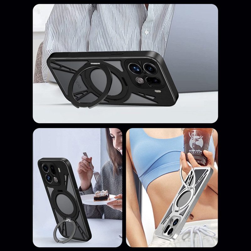 Kuori Oppo Find X9 Pro 5g Pyörivä Magneettinen Jalusta Ja Lämmönpoisto