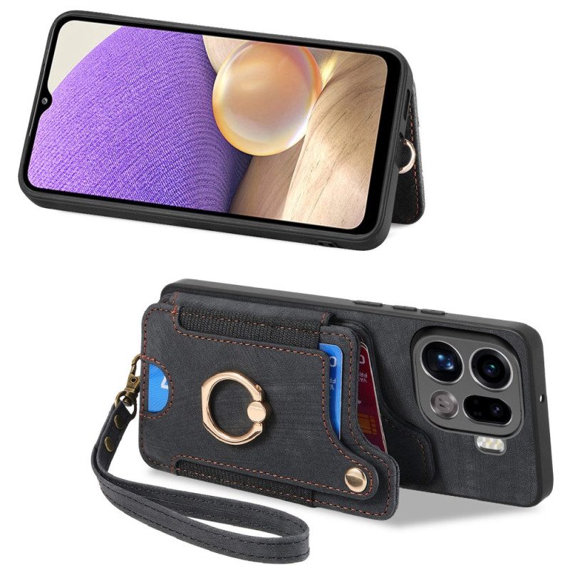 Kuori Oppo Find X9 Pro 5g Retrotyylinen Rfid-korttikotelo