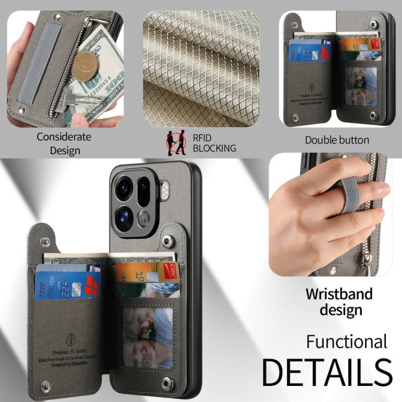 Kuori Oppo Find X9 Pro 5g Rfid-lompakko