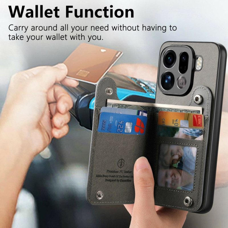 Kuori Oppo Find X9 Pro 5g Rfid-lompakko