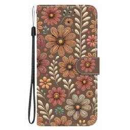 Kotelot Sony Xperia 10 Vii Kukkakuvio