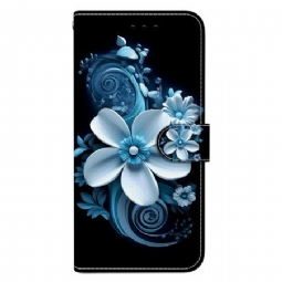 Kotelot Sony Xperia 10 Vii Musta Orkidea Suojakuori