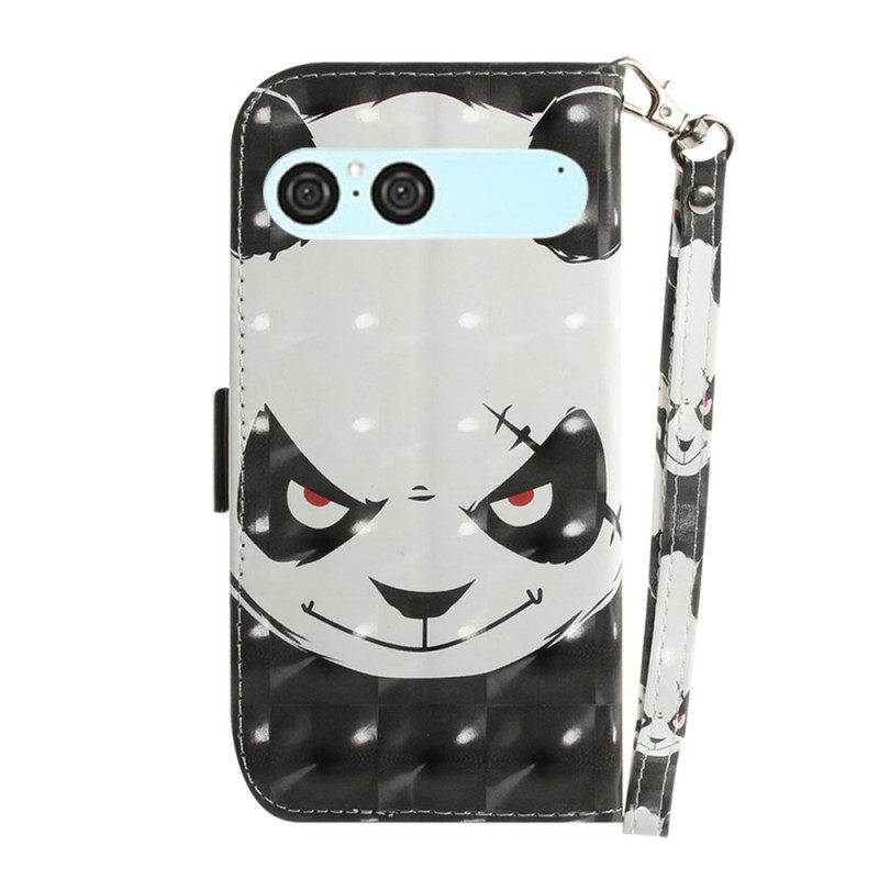 Kotelot Sony Xperia 10 Vii Vihainen Panda -avain