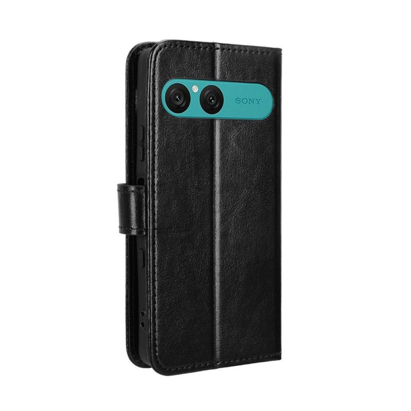 Kuoret Sony Xperia 10 Vii Räikeä Keinonahka