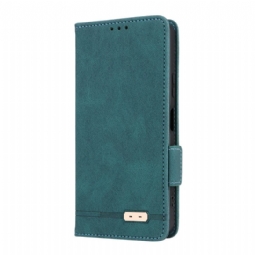 Kuoret Sony Xperia 10 Vii Retro Mokkanahkakuvio