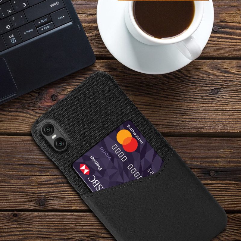 Kuori Sony Xperia 10 Vii Korttikotelo