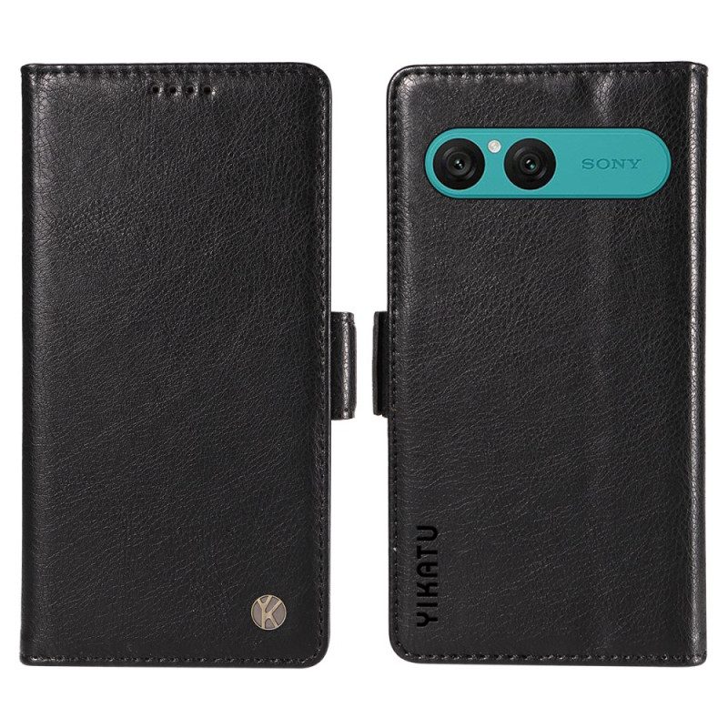 Nahkakotelo Sony Xperia 10 Vii Yikatu