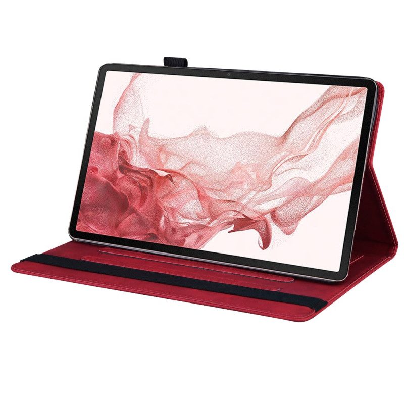 Kuoret Samsung Galaxy Tab S10 Lite Kynän Pidike Ja Etutasku