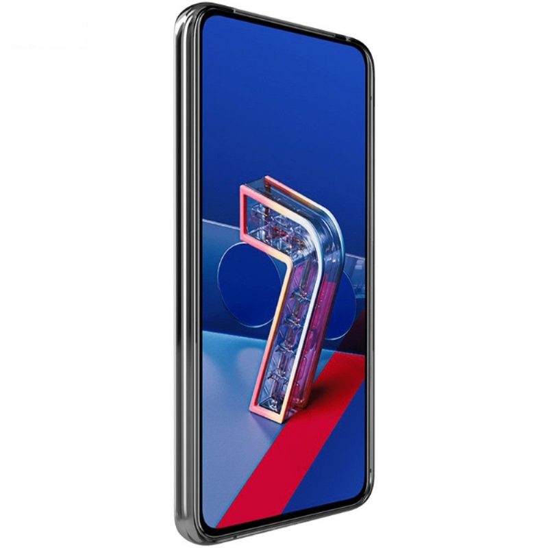 Kuori Asus Zenfone 7 / Zenfone 7 Pro Alkuperäinen Läpinäkyvä Silikoni
