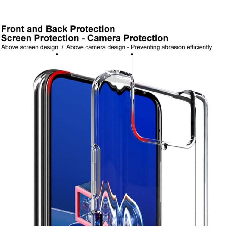 Kuori Asus Zenfone 7 / Zenfone 7 Pro Alkuperäinen Läpinäkyvä Silikoni