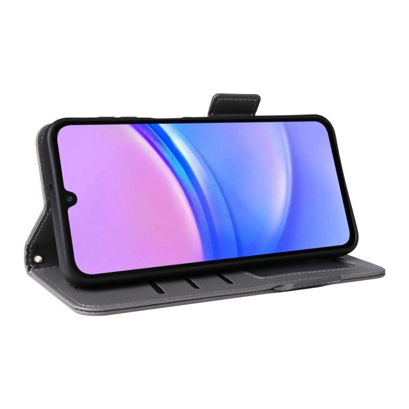 Kotelot Samsung Galaxy A17 4g / 5g Puhelinkuoret Keinonahkaa Hihnalla