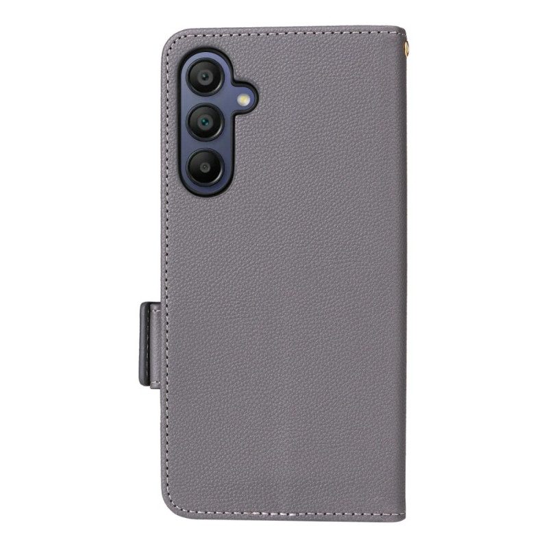 Kotelot Samsung Galaxy A17 4g / 5g Puhelinkuoret Keinonahkaa Hihnalla