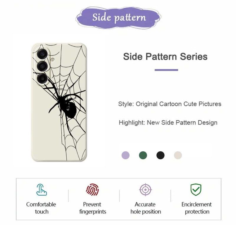 Kuori Samsung Galaxy A17 4g / 5g Hämähäkki Suojakuori