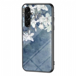 Kuori Samsung Galaxy A17 4g / 5g Karkaistusta Lasista Valmistetut Kukat