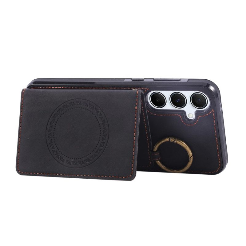 Kuori Samsung Galaxy A17 4g / 5g Korttikotelo Ja Sormus