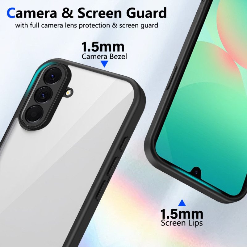 Kuori Samsung Galaxy A17 4g / 5g Läpinäkyvä Hybridi