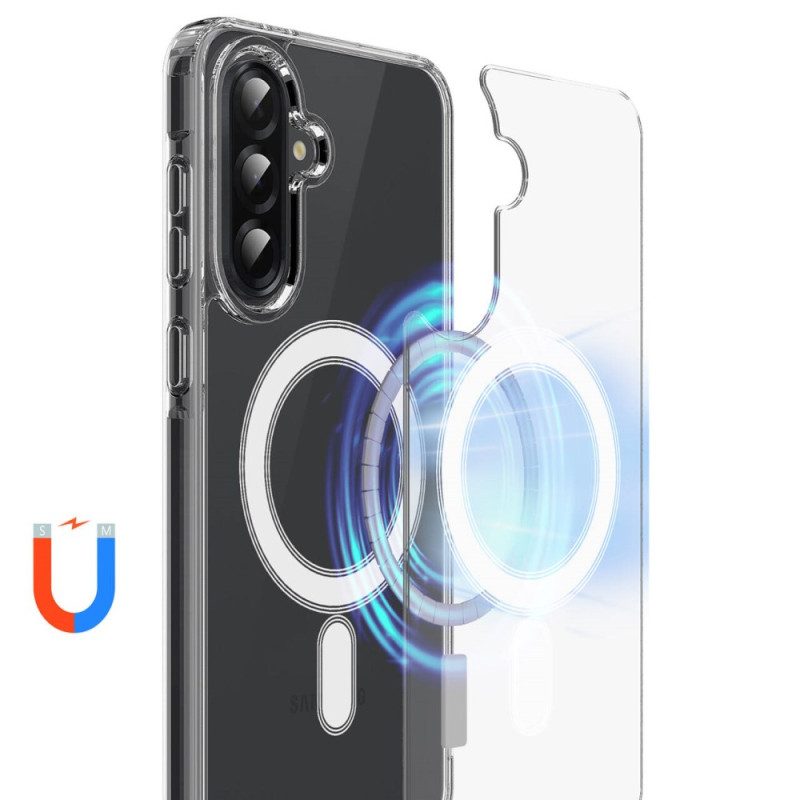 Kuori Samsung Galaxy A17 4g / 5g Läpinäkyvä Magneettinen