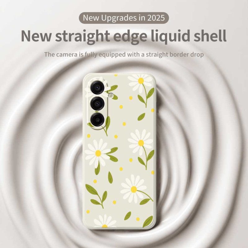 Kuori Samsung Galaxy A17 4g / 5g Valkoiset Kukat