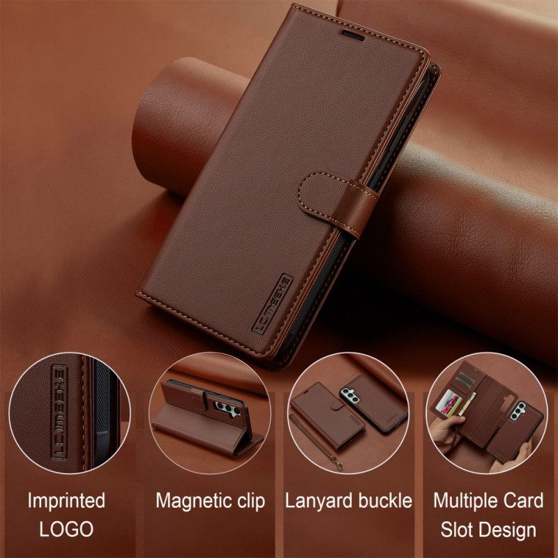 Nahkakotelo Samsung Galaxy A17 4g / 5g Irrotettava Päällinen Lc.imeeke